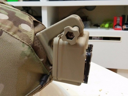 Suporte Gopro P/ Capacete Fast Emerson Airsoft Hero 3 4 5 6