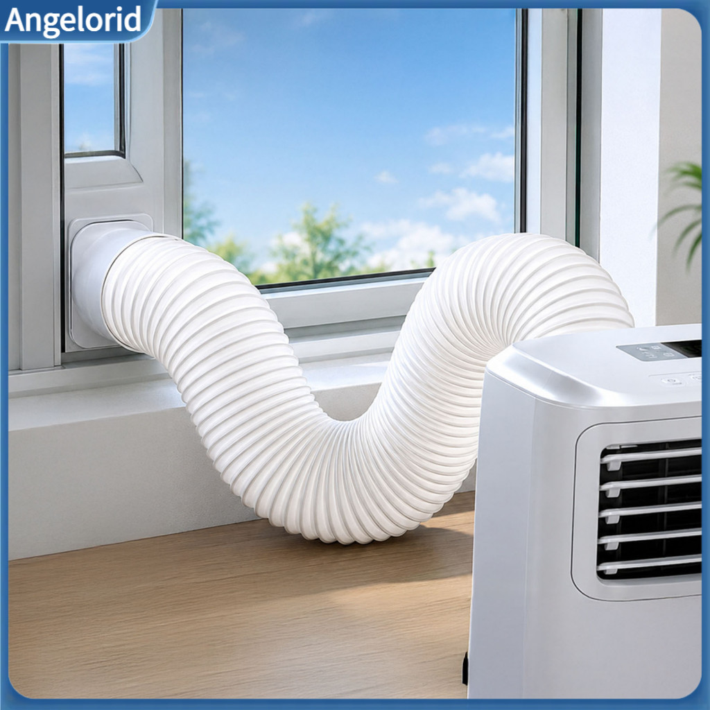 Stretchable Mobile Ac Hose Portable Air Conditioner Exhaust 5.9 Inch Diameter Universal Replacement Vent Pipe Expandable
