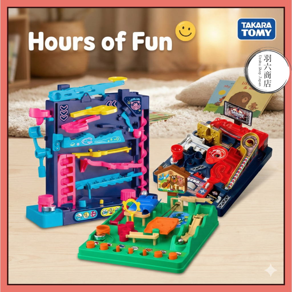TAKARA TOMY Athletic Land Game SASUKE Edition | Thrilling Dexterity Challenge Toy for Family Fun & Skill Development | Recreate Ninja Warrior Obstacle Courses | No Batteries Required | Expandable with Other Series | Perfect Gift for Ages 6+