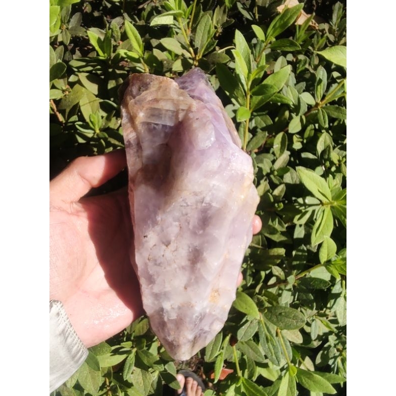 Ametista Super Seven Cacoxenitas , Ponta geradora de energia , peças 300 Gr.,600 Gr. 12-16 cm comprimento.