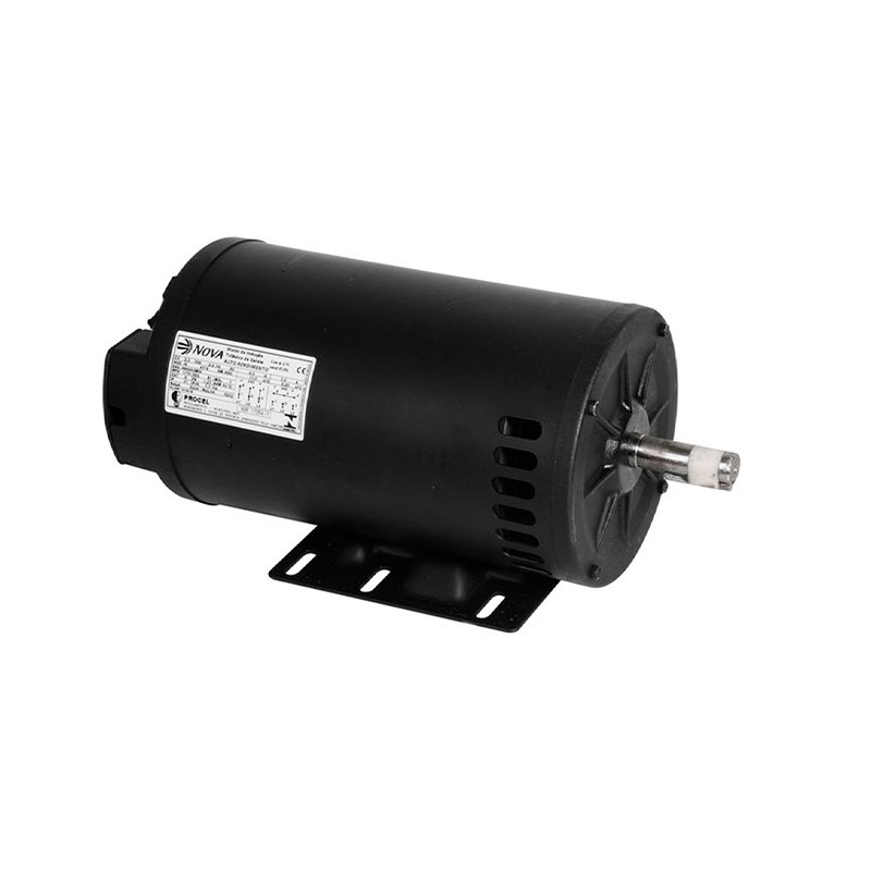 Motor Trifasico Aberto IP21 1.0 CV 4 Polos Baixa Rotacao Nova 220/380v