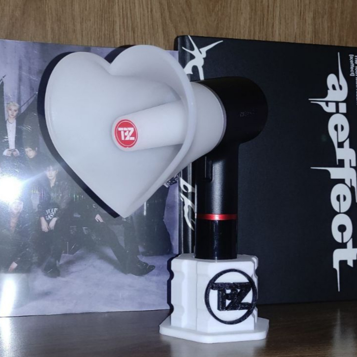 The Boyz v1 - Suporte para LightStick T-pop | Expositor Personalizado Impresso em 3D para Fãs