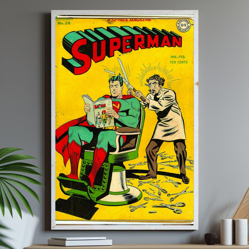 Quadro Haircut Barber Shop Decoração Ambiente Barbearia