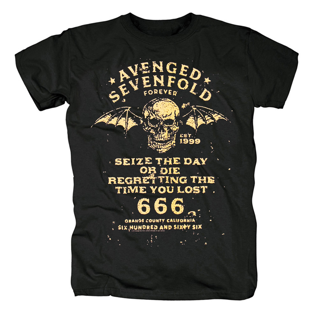 Music Soul Camiseta Unissex Avenged Sevenfold Hard Rock Punk Metal Festival Estampada Poderosa Moderna Estilosa Moda