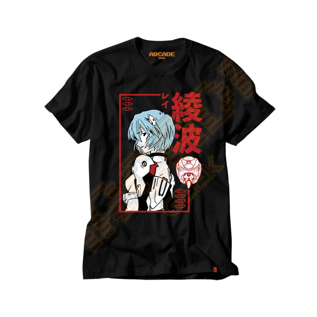 01Camiseta Anime Evangelion Mecha Asuka unit EVA 02