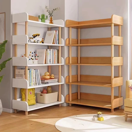 Bookcase Organizer Shelf for Living Room Bedroom Office