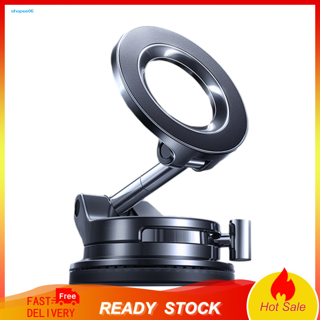 Mobile Phone Holder Adjustable Stand with Strong Vacuum Suction Multi-angle Car Mount for Dashboard Windshield – Secur