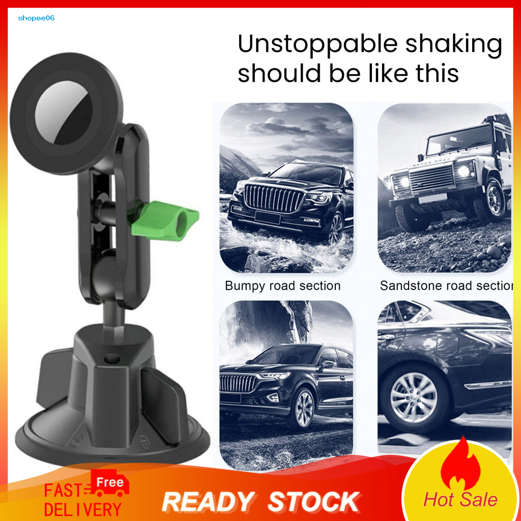 Super Magnetic Power Phone Stand Car Holder with Strong Vacuum Suction Cup Multi-angle Adjustable Mount for Windshield f
