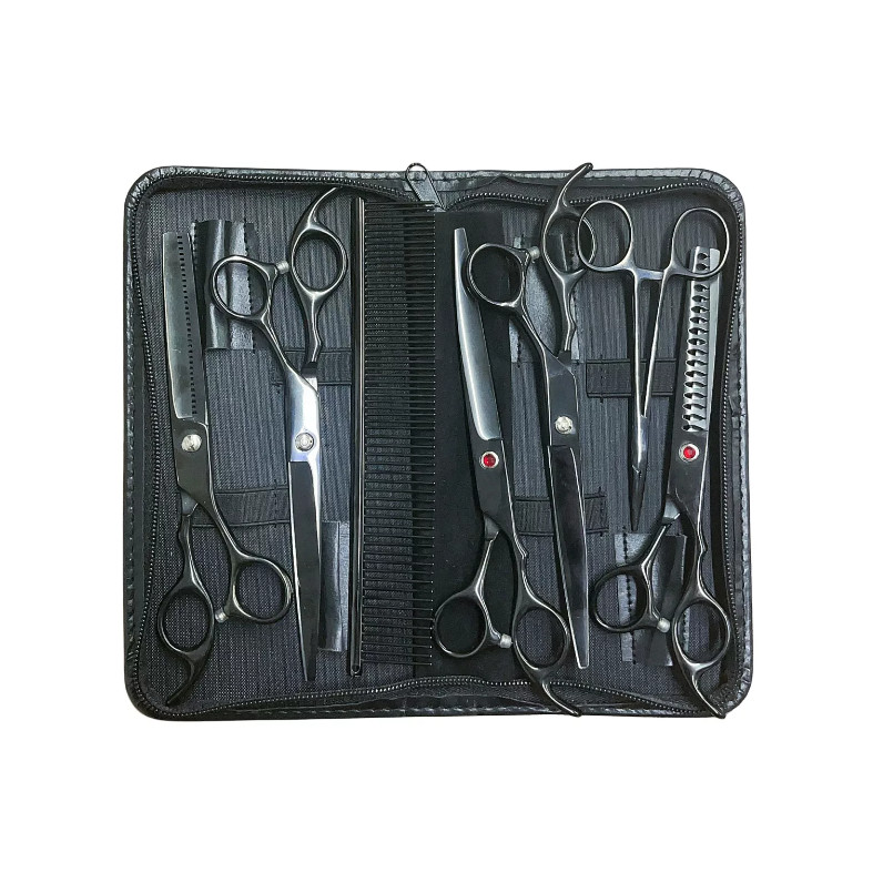 Tesouras Profissionais P/ Cortar Cabelo Cabelereiro Barbeiro GN-385-1