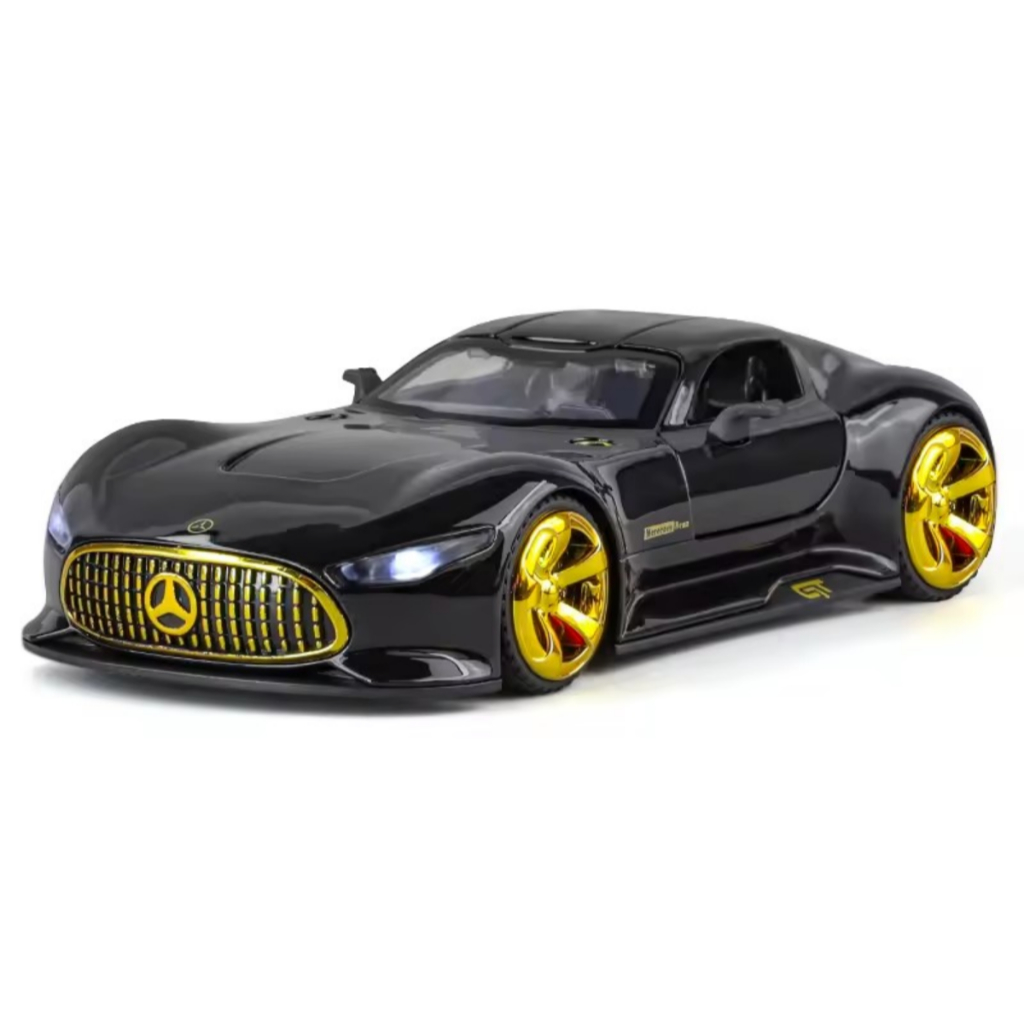 Mercedes Benz AMG Vision GT Supercar Alloy Diecast Car Model Coleção Hobby