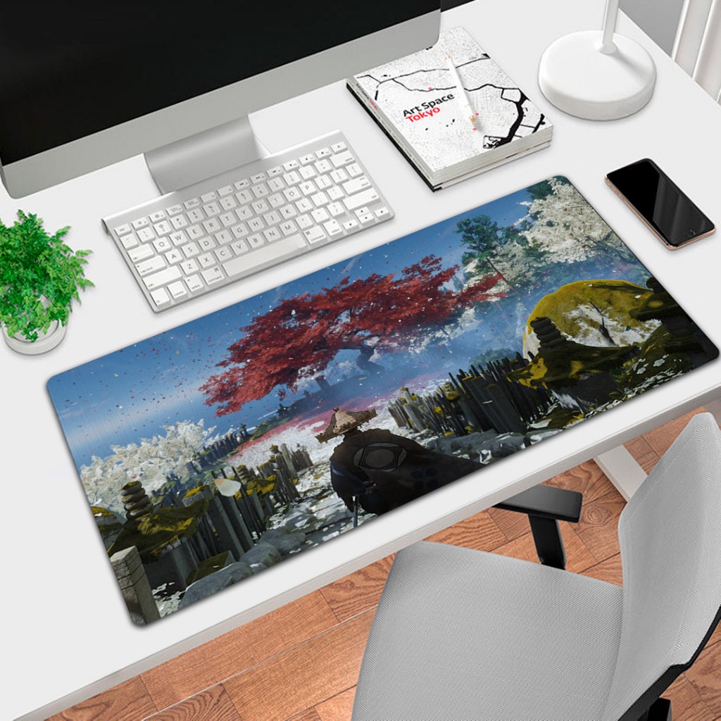 MOUSEPAD GAMER High Speed - 70X35 - Árvore Oriental Samurai