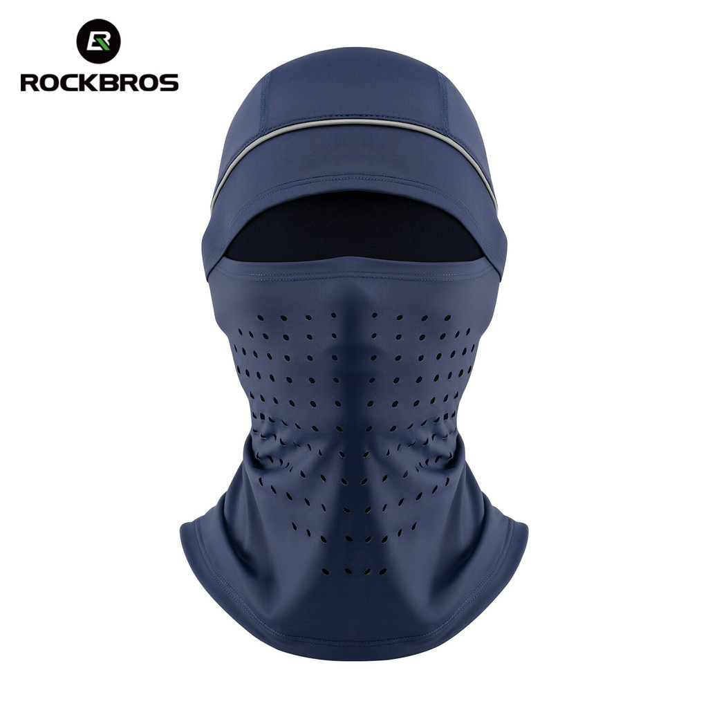 ROCKBROS Máscara De Motocicleta Respirável Confortável Equitação De Seda Gelo Protetor Solar Fone De Ouvido Pesca Ao Ar
