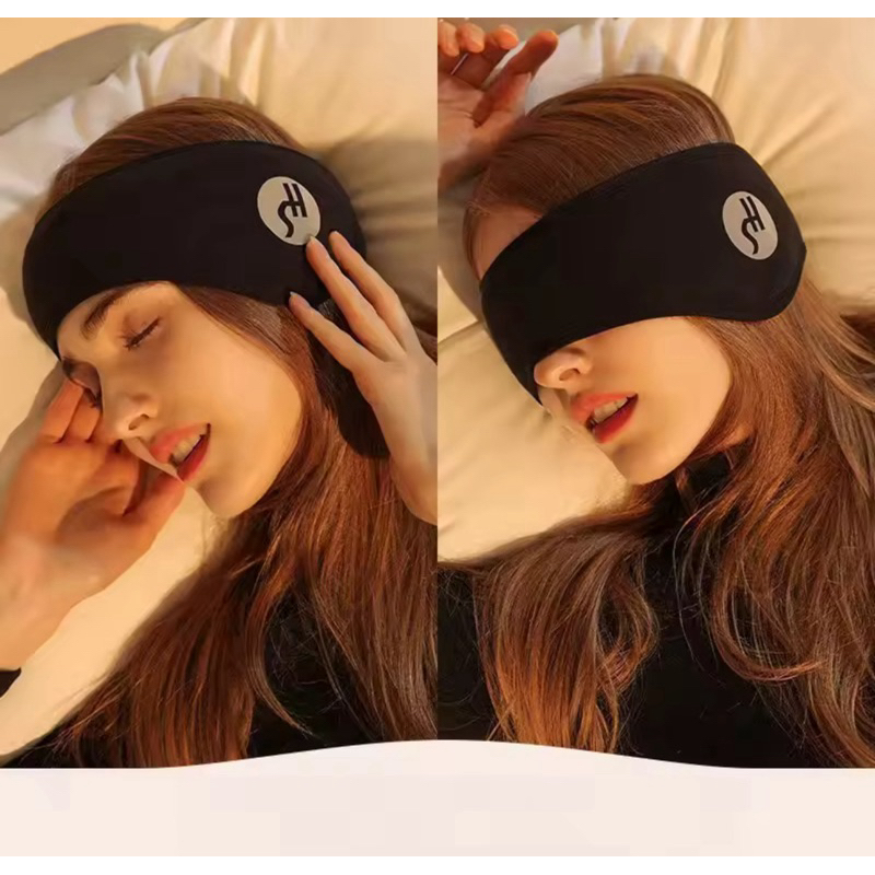 Tapa Olhos Fones De Ouvido Sem Fio Bluetooth, Esportes Dormir Headband, Fones De Ouvido Elásticos, Música Eye Mask
