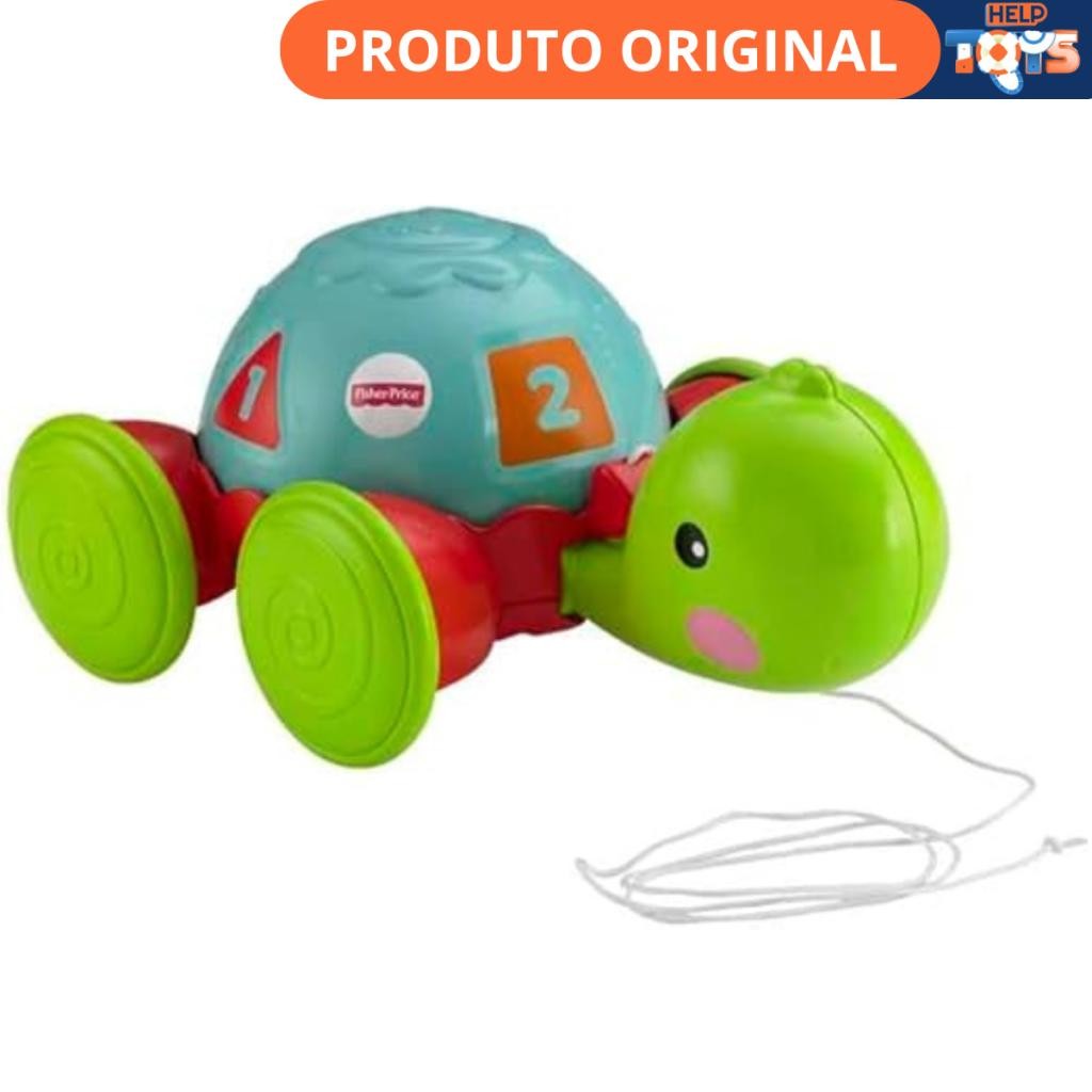 FISHER PRICE EMPURRA TARTARUGA - MATTEL Y8652