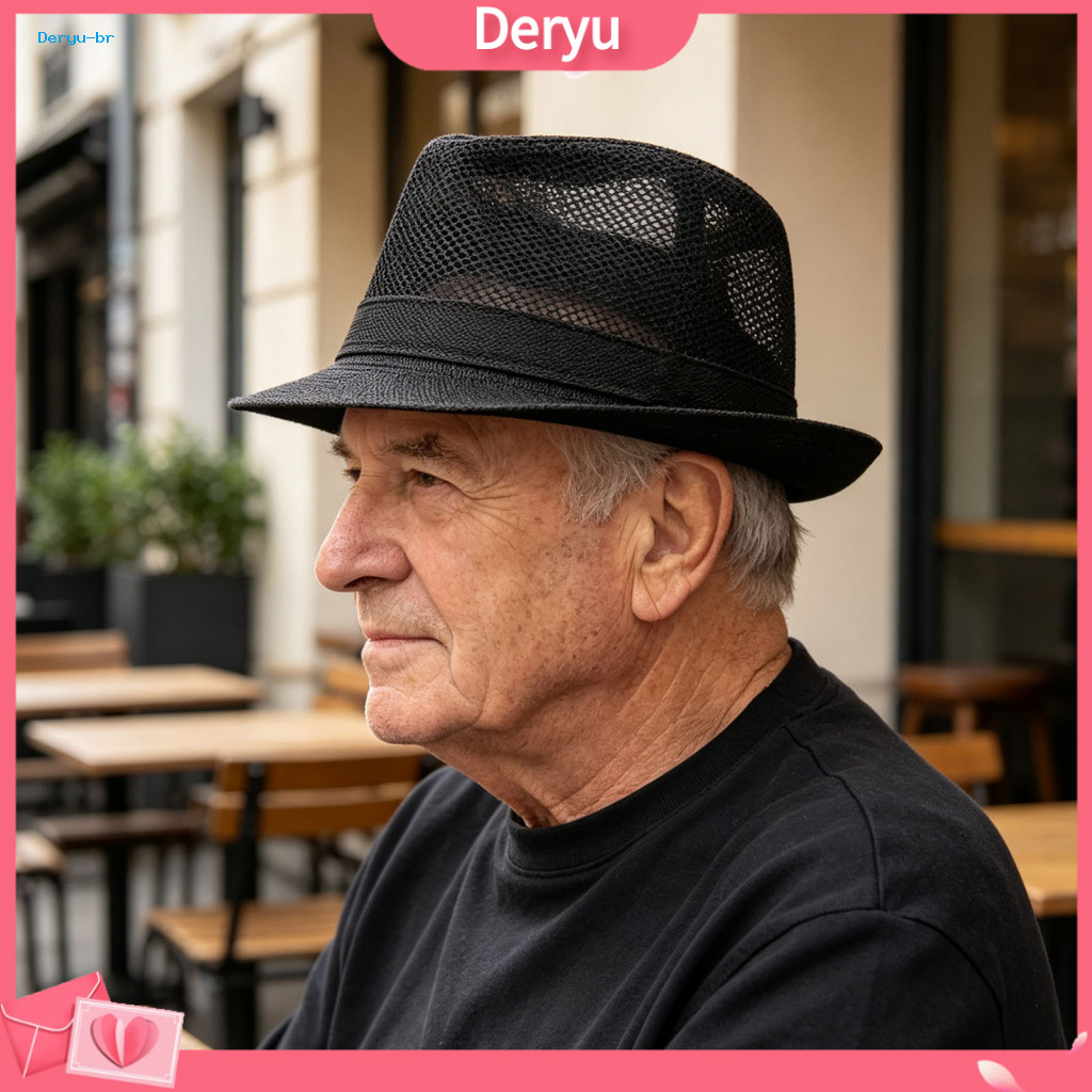 Solid Color Sun Hat Foldable Travel Men's Lightweight Breathable Mesh Wide Brim Fishing Cap Uv Protection Outdoor Beach