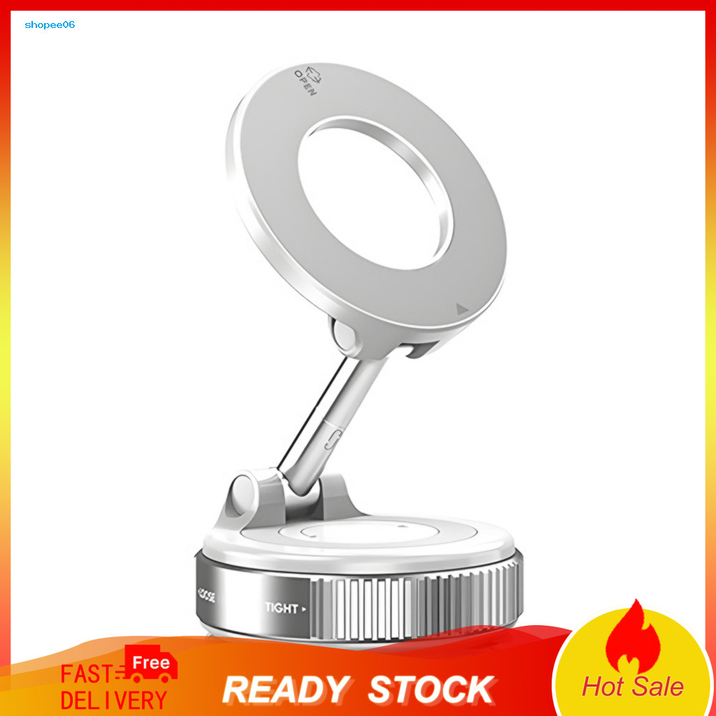 Retractable Magnetic Phone Holder Speedometer Mount Car 360° Rotation Stable Magnet Easy Install Universal for Speed