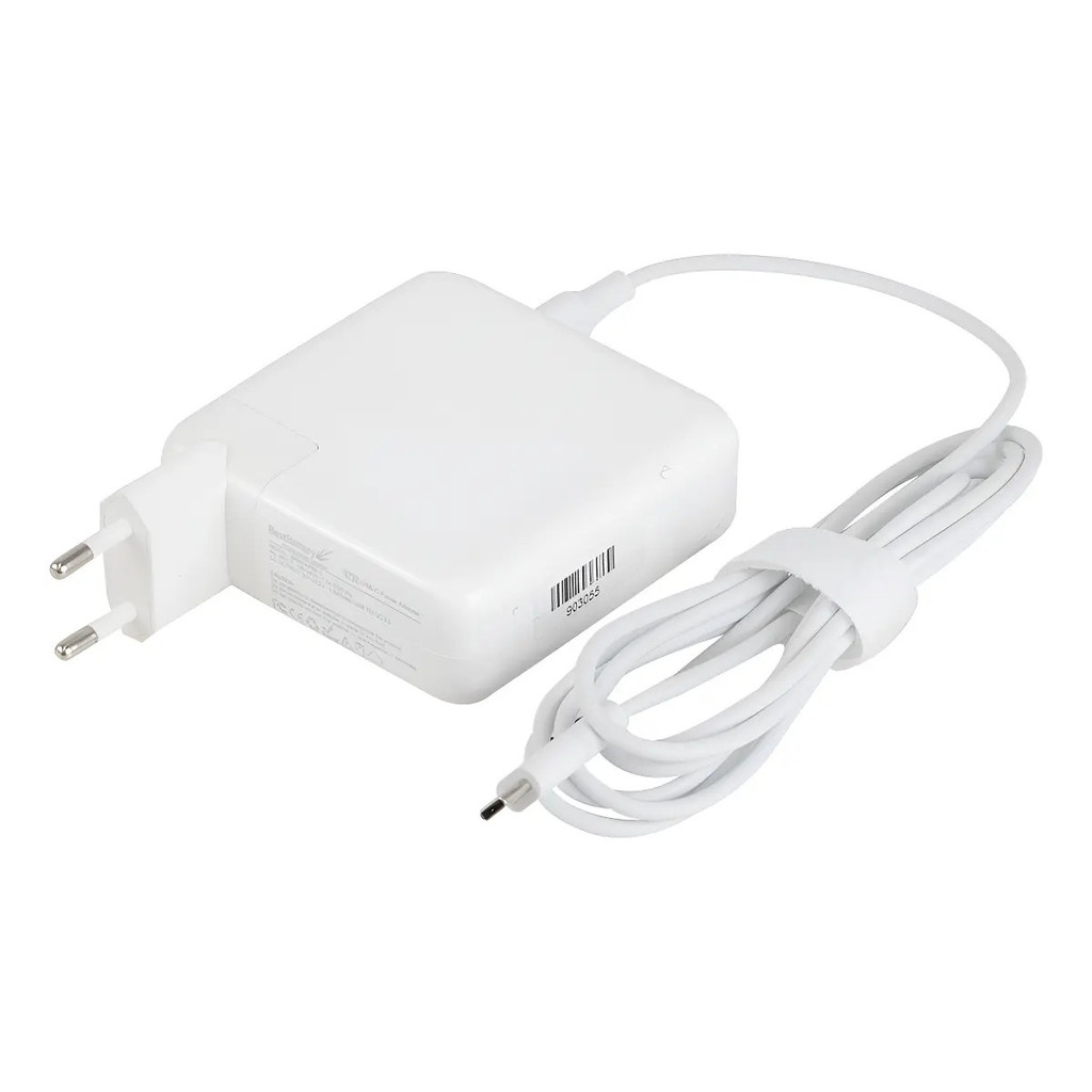 Fonte Compatível Para Mac Pro 13 Inch A1989 89w Usb-c Branco