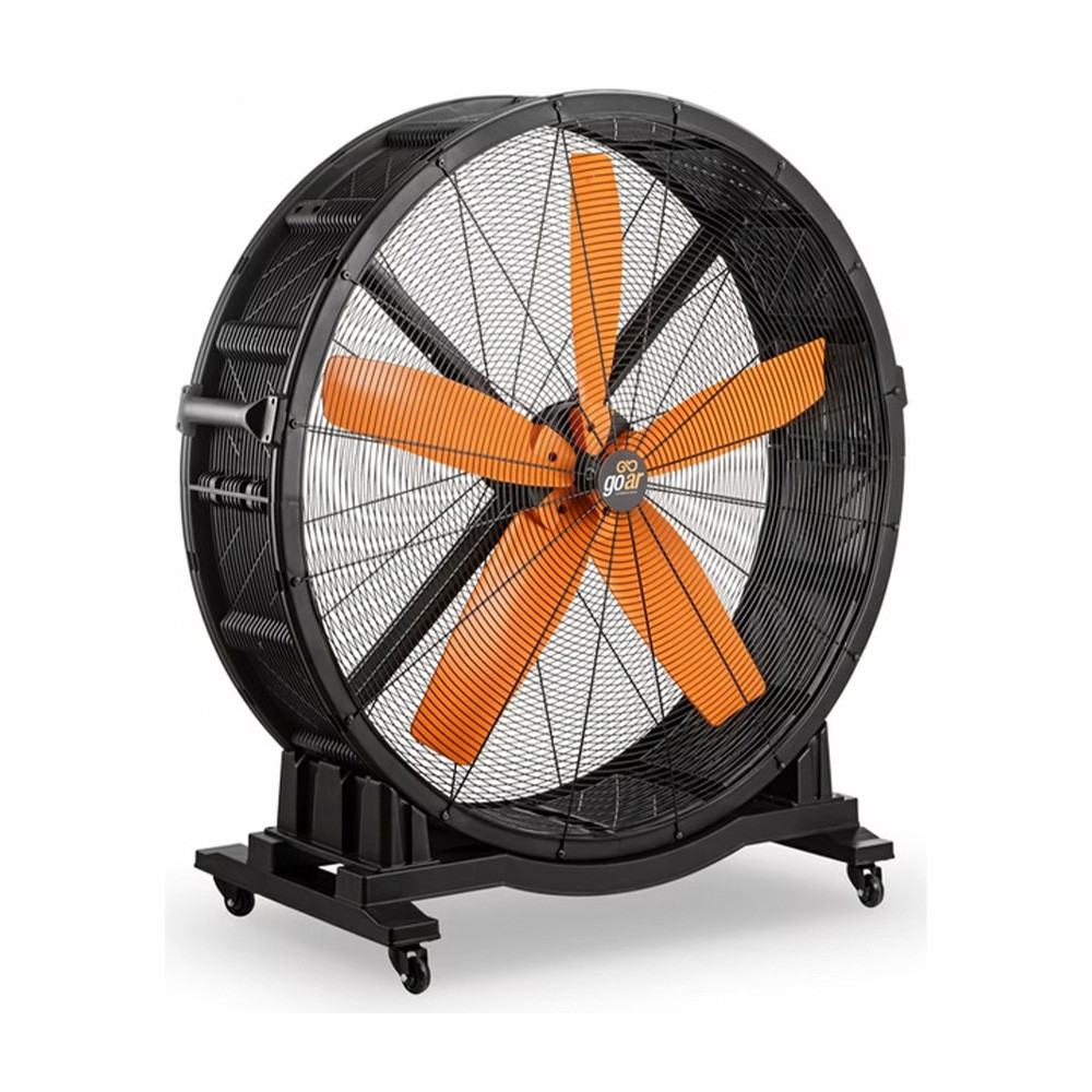 Ventilador Móvel 1.5 Metros 600W com Motor Brushless Monofásico Preto Goar PowerFlow Ultra VPFL2B (220V)