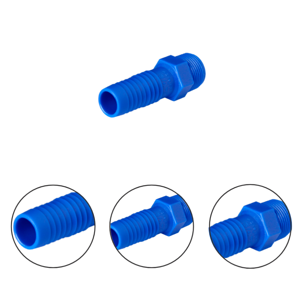 Adaptador Com Rosca Macho Para Sistema de Irrigações 3/4´´