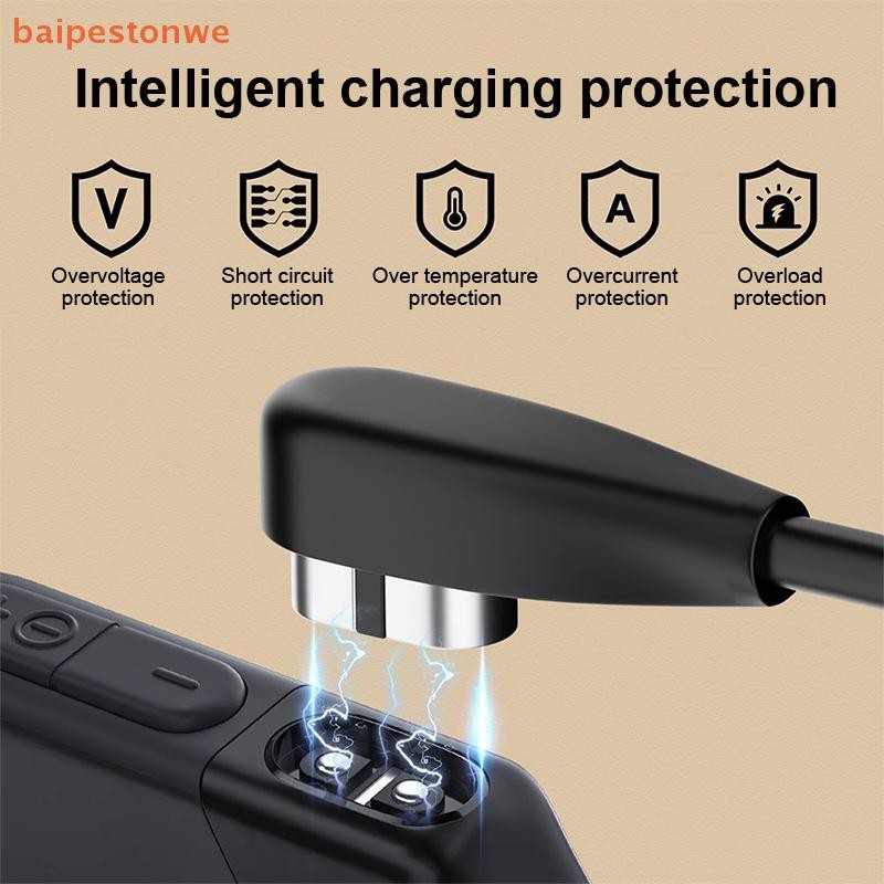 [baipestonwe] Cabo USB/Tipo C Para Fone De Ouvido Shokz AS800/S803/S810/OpenRun Adaptador De Carregador De Condução Ósse