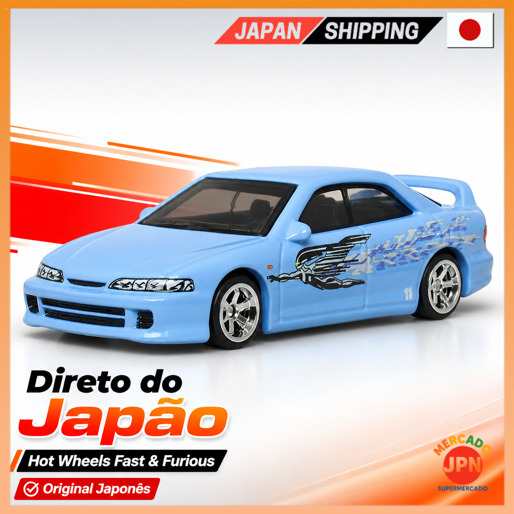 Hot Wheels Fast & Furious Custom Acura Integra Sedan GSR 【A partir de 3 anos】 HKD Direct from JAPAN
