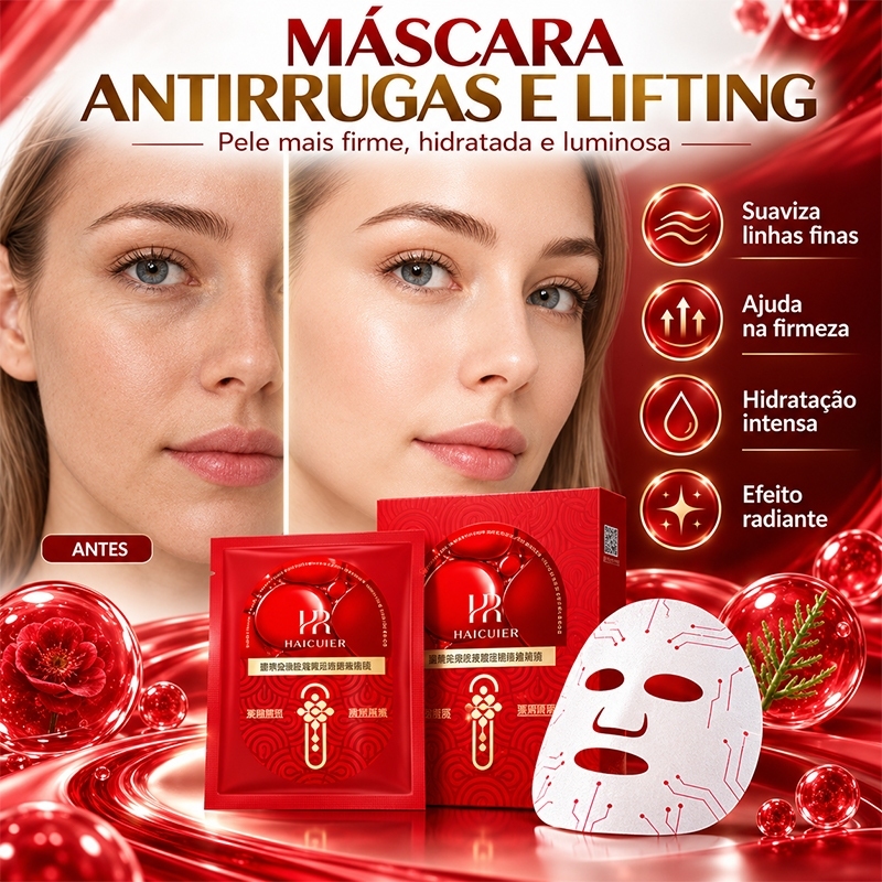 1/3/5/7pcs Máscara de lifting antirrugas profunda com sangue do cordão umbilical Adequado para todos os tipos de pele.
