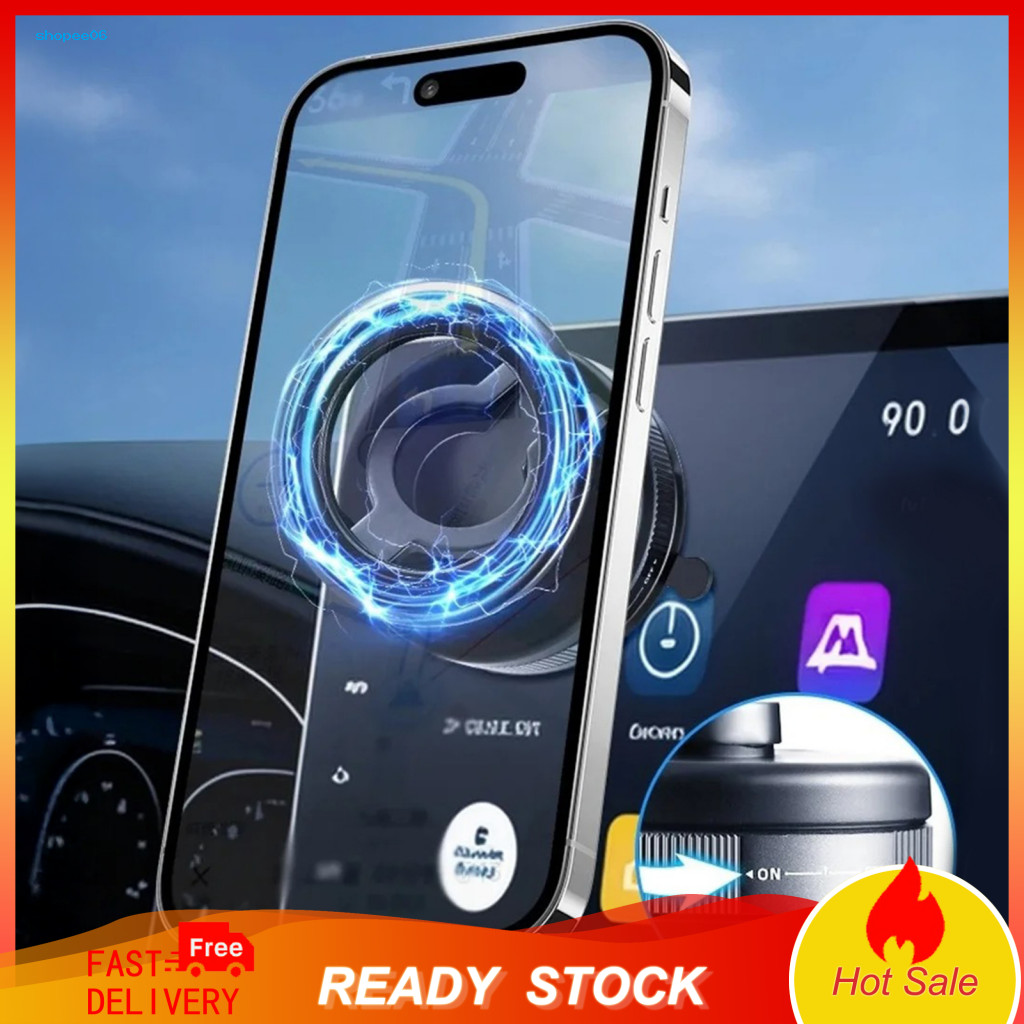 Magnetic Phone Mount Navigation Holder 360° Rotatable Car Strong Suction Air Vent Dashboard Universal Foldable for