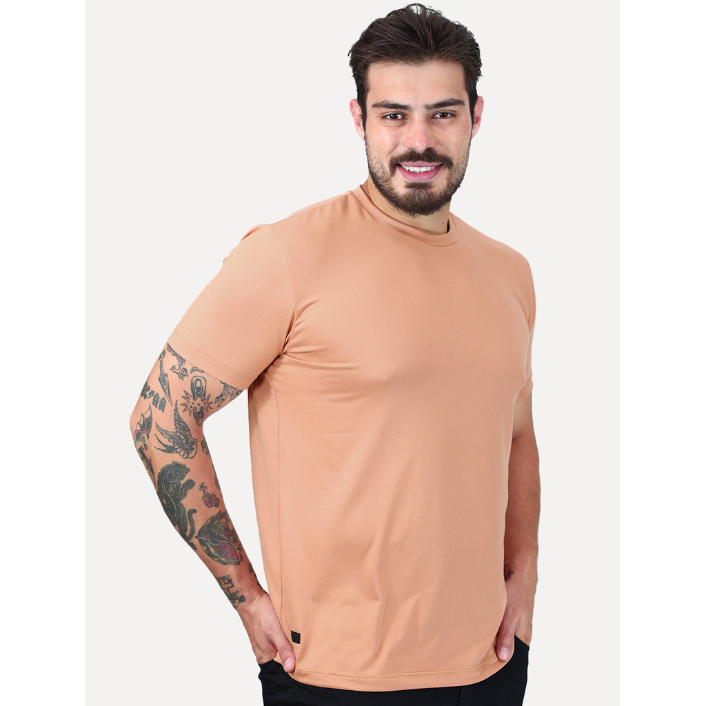 Camiseta K&J Black Travel Pack Tech Anti Odor Salmão CA.02.008J 00123 Original
