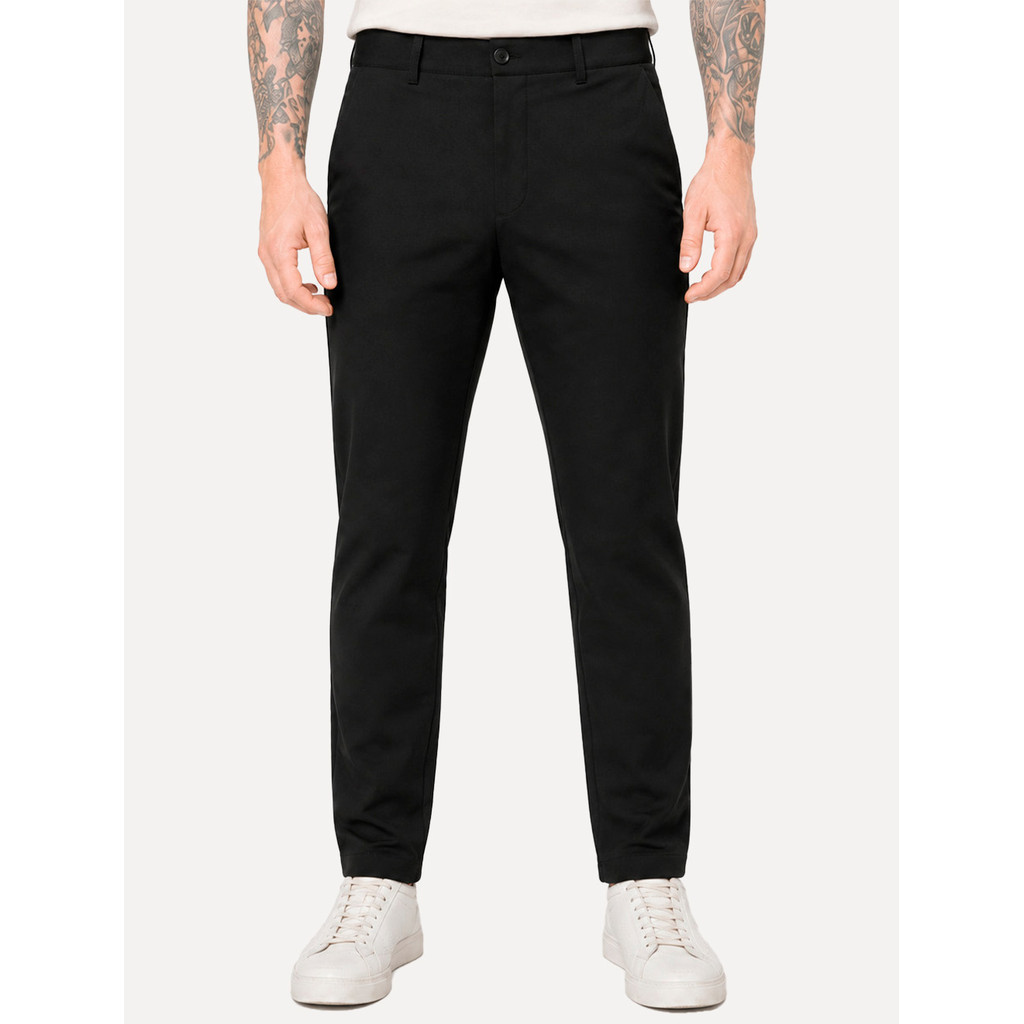 Calça K&J Black Masculina Travel Pack Tech Poliflex Preta