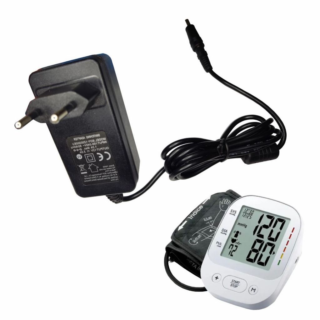 Fonte Para Monitor de Pressão G-Tech La800 - Bivolt ( Cabo De Força / Cabo De Energia / Carregador ) - R1068