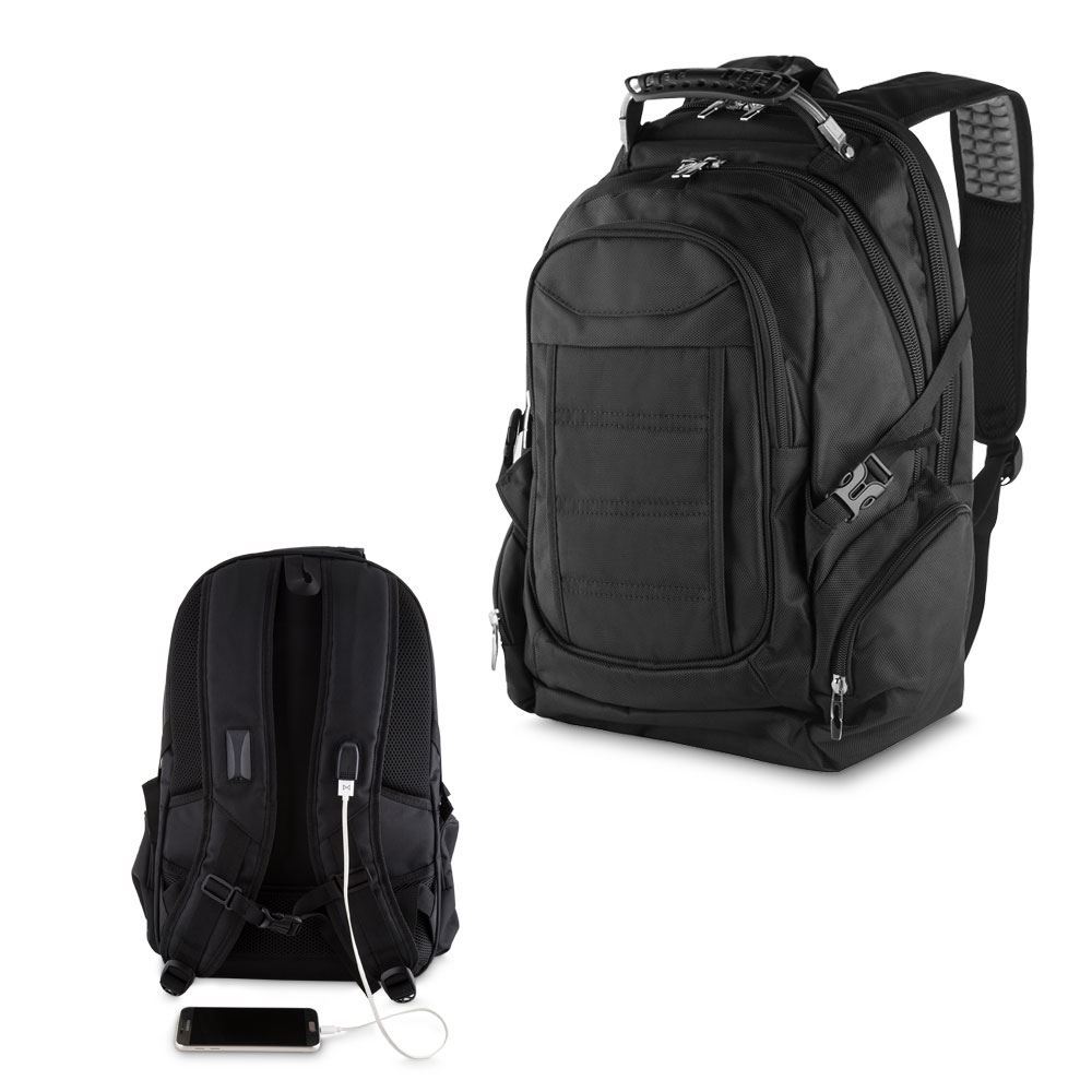 Mochila para notebook Hi-Tech com 2 Compartimentos Practical Life