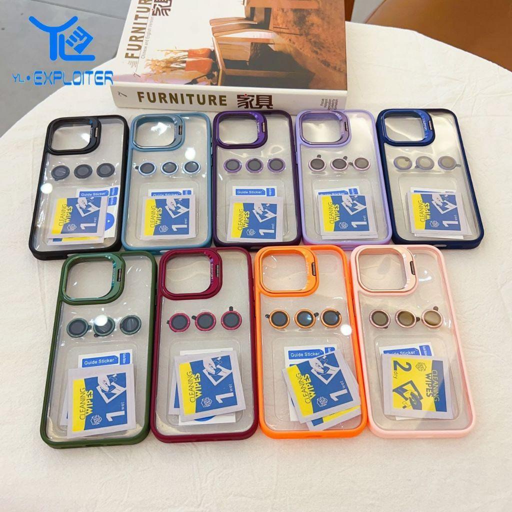 Transparent Acrylic Turbo Cover Beautiful Colors Excellent Quality WITH LENS Support iPhone 11 & 13 15PRO 15PROMAX