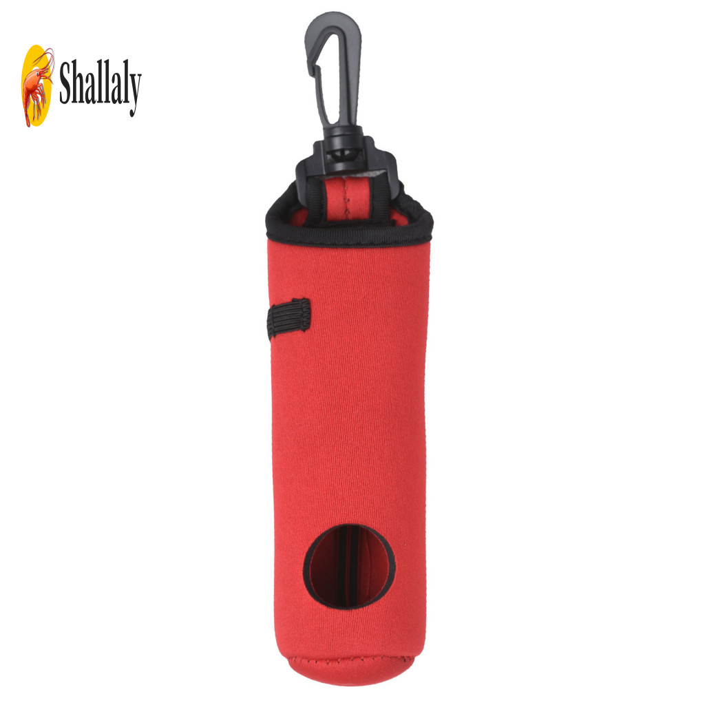 Easy Access Golf Ball Holder with Carabiner Carry Bag Clip – Holds 3 Balls Tees Portable Organizer Pouch for for