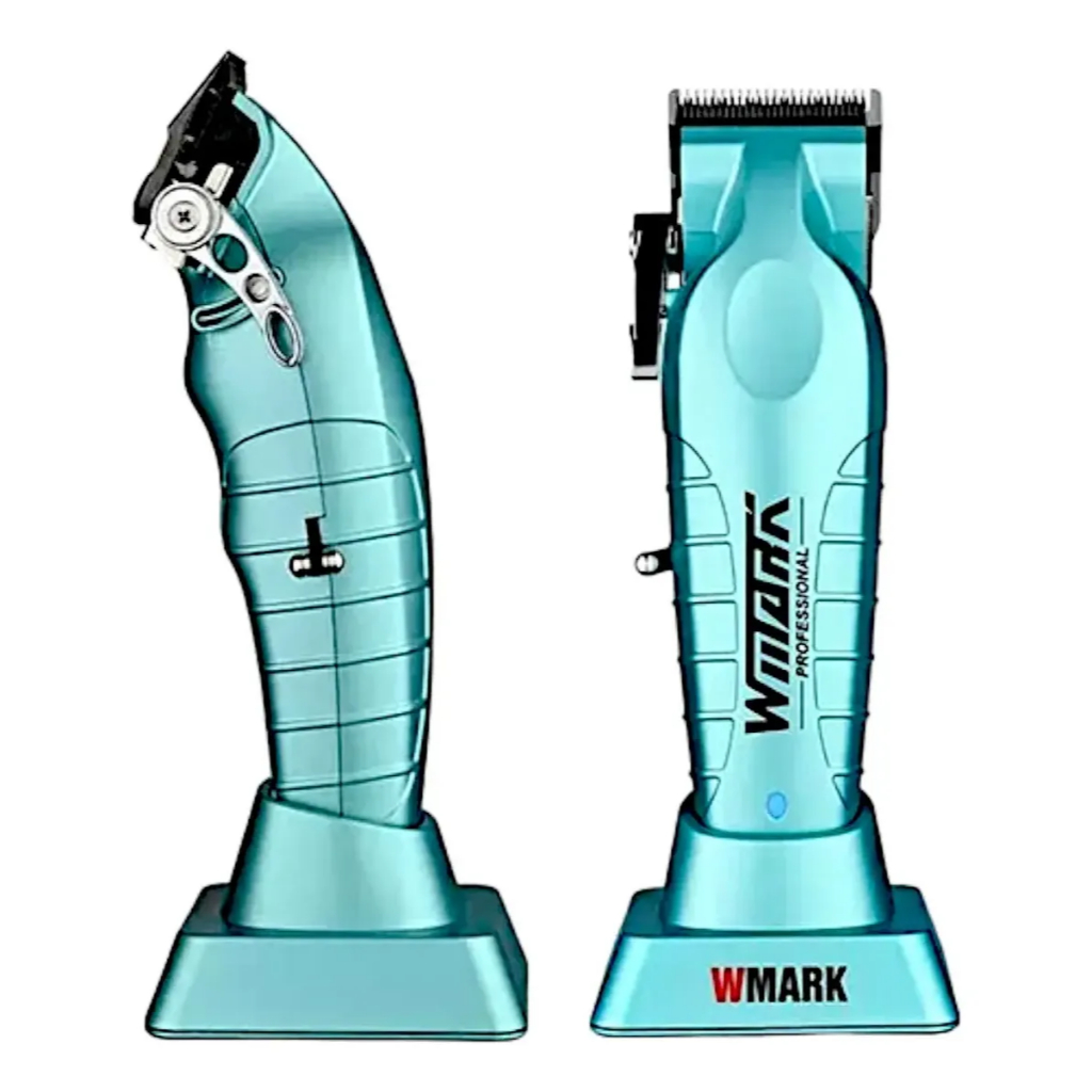 Máquina de Corte Profissional Wmark NG-133 Sem Fio Bivolt 8500 RPM Base Carregadora
