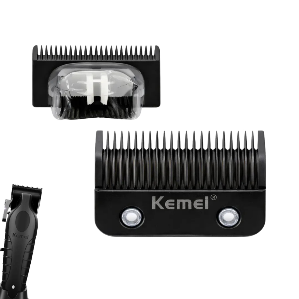 Lamina De Reposição Maquina Wmark Ng 133 Kemei 2296 Preto Preto 127/220v