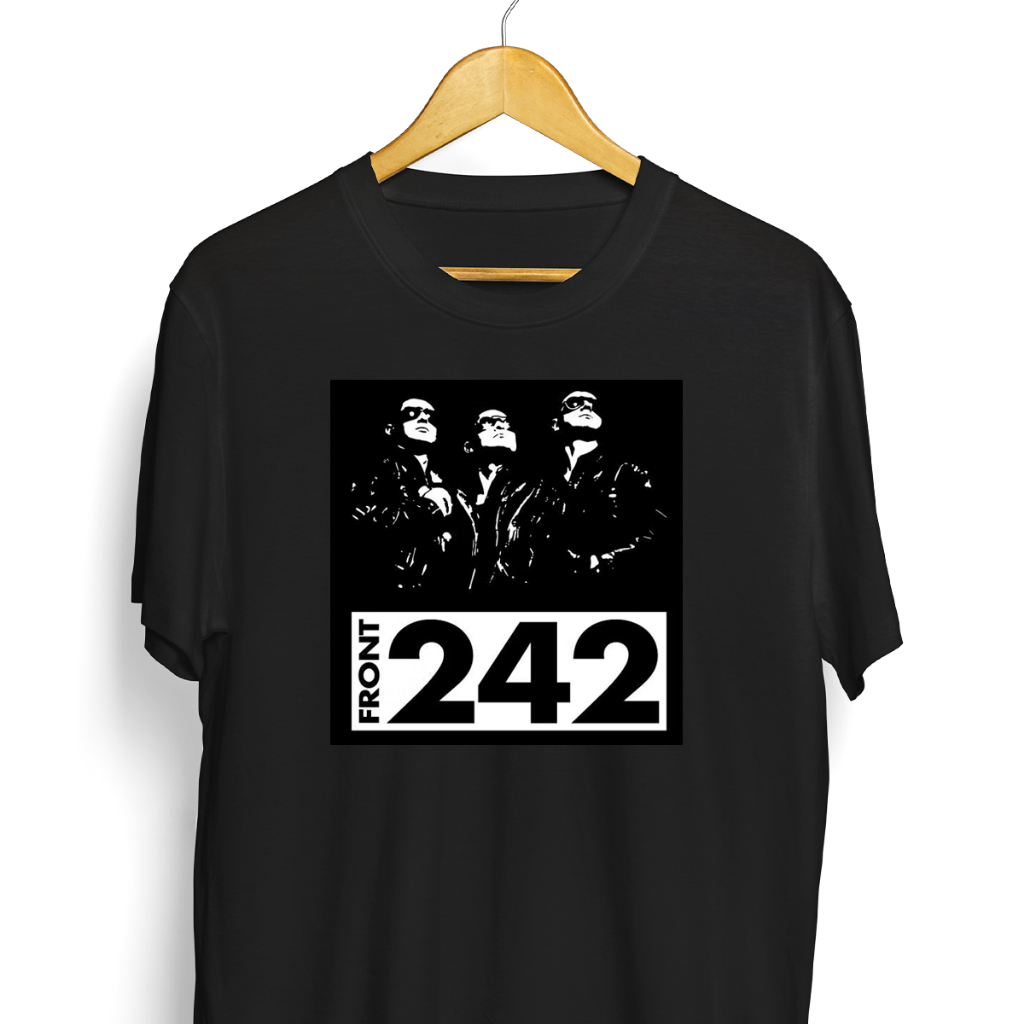 Camiseta Front 242 Eletronica Personalizada