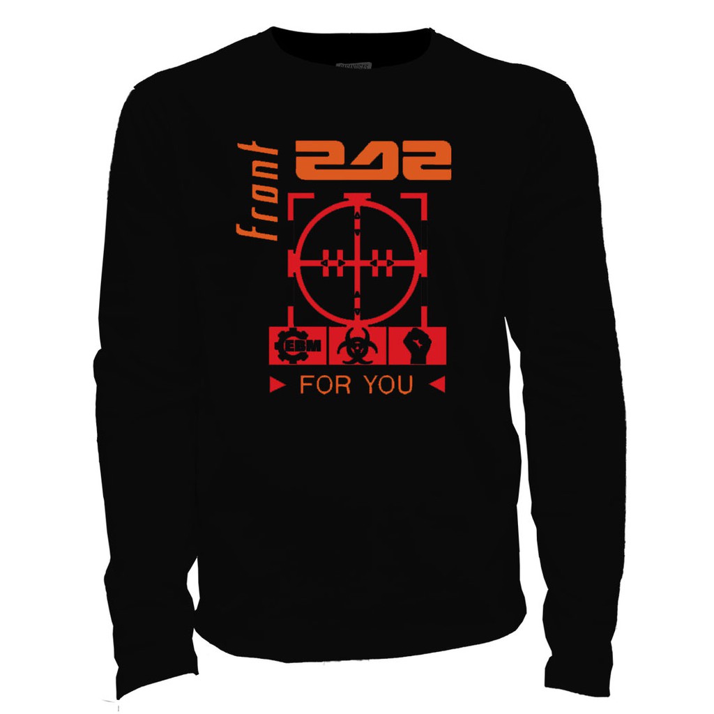 Camiseta Manga Longa Dasantigas - Front 242 - For You