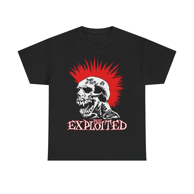 Music.Soul Camiseta Unissex The Exploited GBH The Casualties Agnostic Front Gang Green MDC Conflict Youth Brigade Est...
