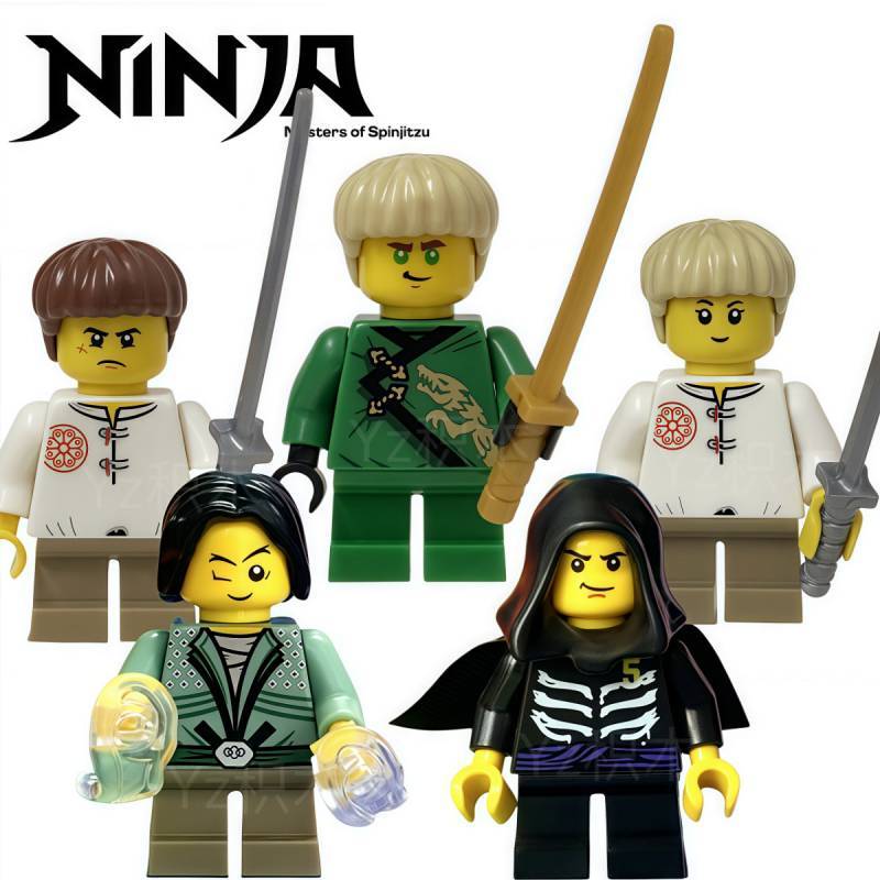 Ninjago Young Set 5 Young Little Lloyd Doll Toy Assembled Building Blocks Boy Toys uT1V