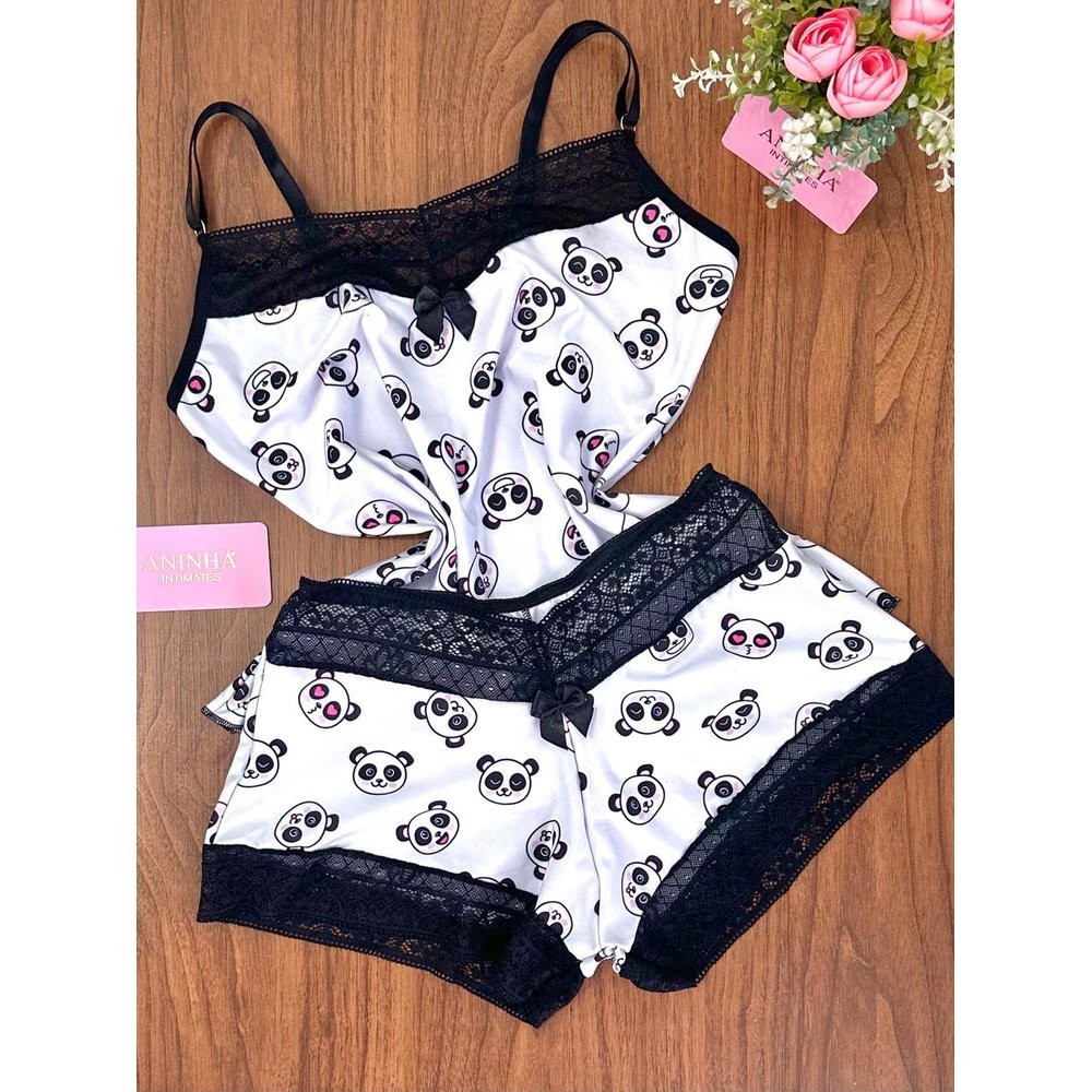 Baby Doll Estampado - Pandinha