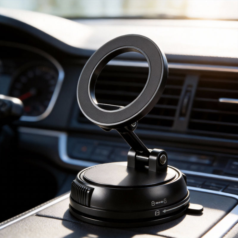 Universal 360 Rotatable Ventosa Magnética Painel Montagem Navegação Do Carro Suporte Telefone Portátil
