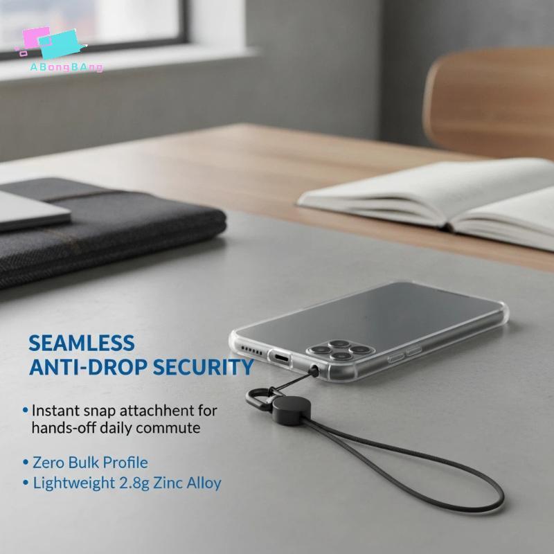Abongbanghn Universal 360 Rotatable Phone Wrist Strap Anti-Lost Elegante Cordão Chaveiro Serve Para Todos Os Smartphones