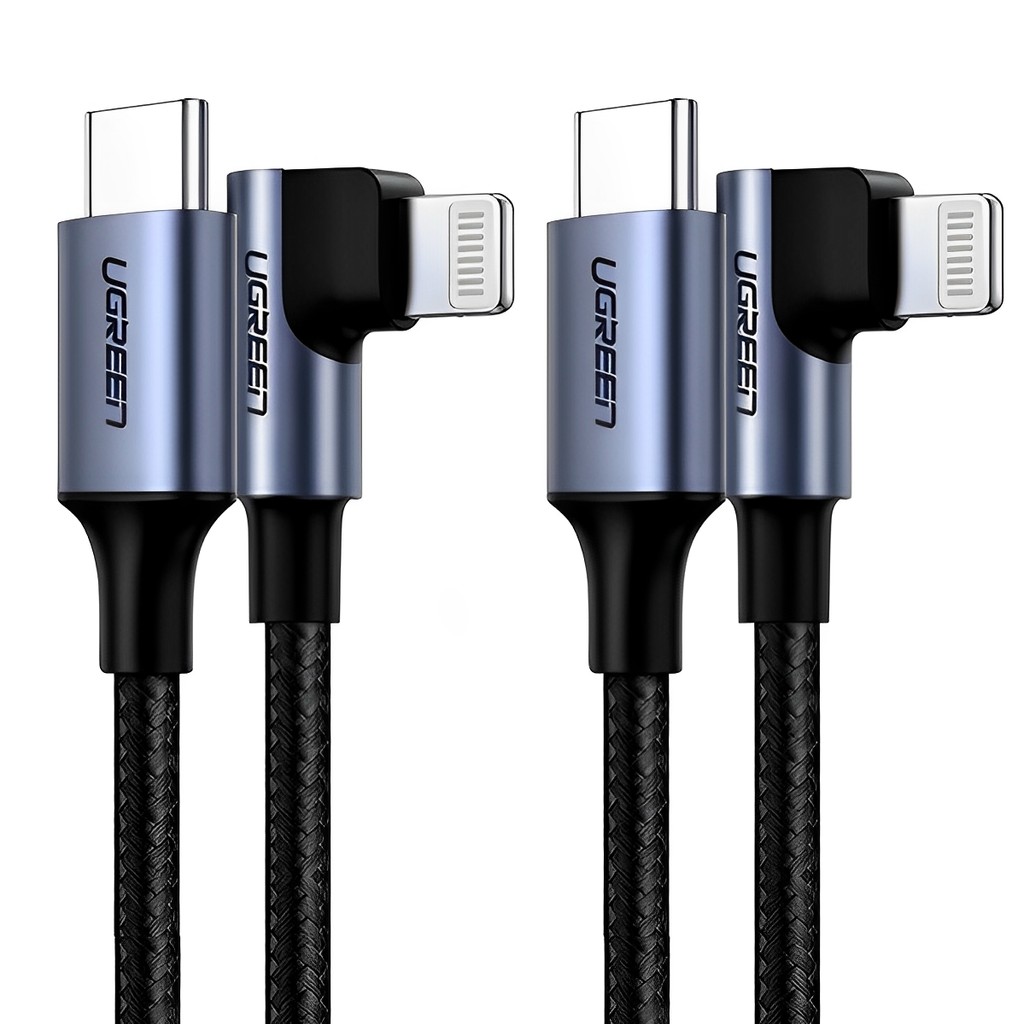 Cabo Usb Ugreen Usb C para Lightning 1 Metro Cert. MFi 2 Unidades