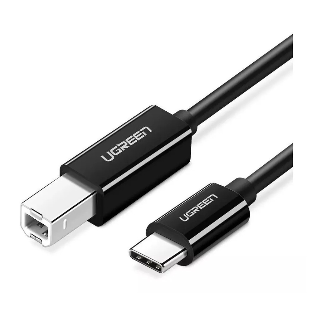 Ugreen Cabo Impressora Usb-C/B 2.0 2 Metro + Case Acessórios(K-4894-3714)