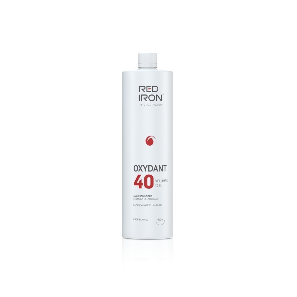 Água Oxigenada Red Iron Vol. 40 - Frasco De 900ml Ox Red Iron