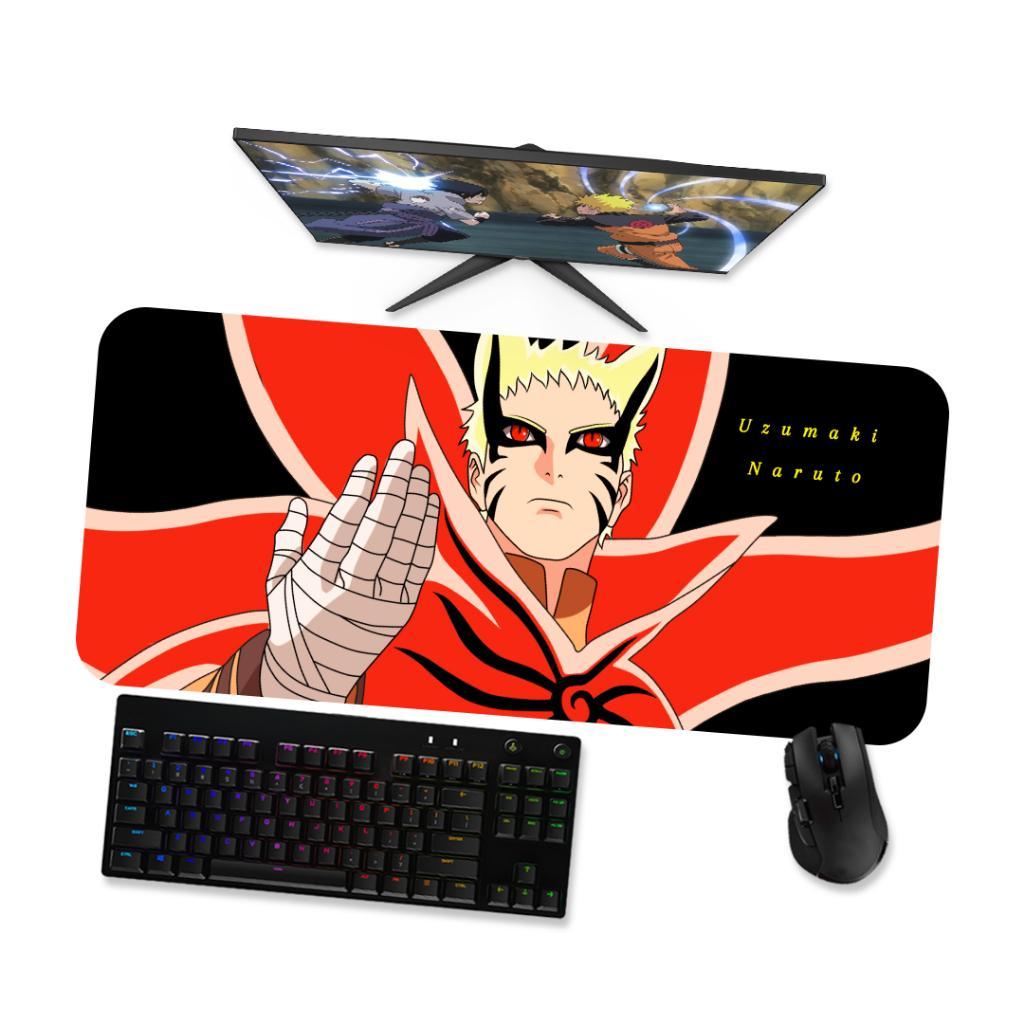 Mouse Pad  Naruto Modo Barion Mode 2  Mousepad Gamer Grande 90x40 80x40 60x40 70x30 45x40
