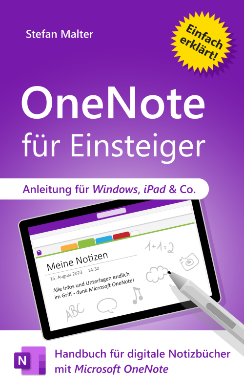 OneNote für Einsteiger: Handbuch für digitale Notizbücher