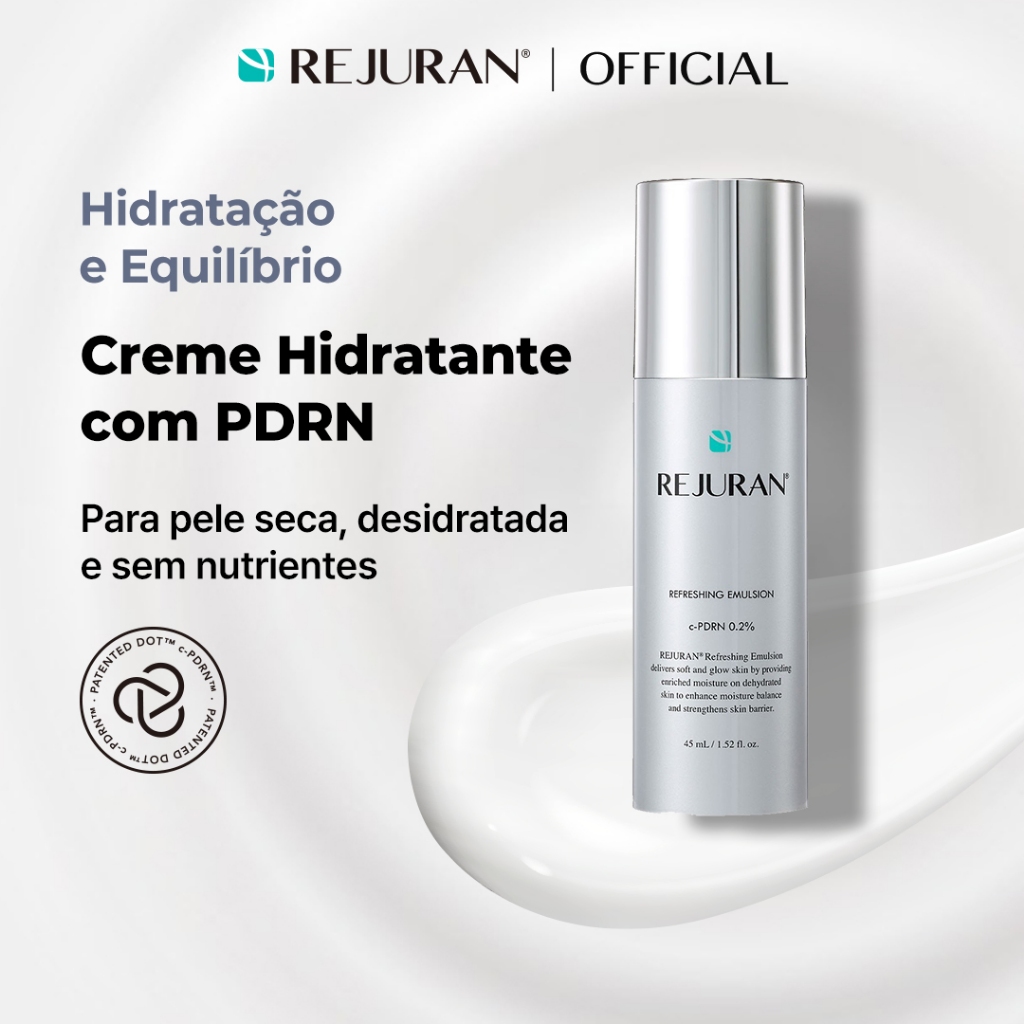[REJURAN] Refreshing Emulsion 45mL | Hidratação, Equilíbrio da Pele, Cuidado da Barreira e Lightweight