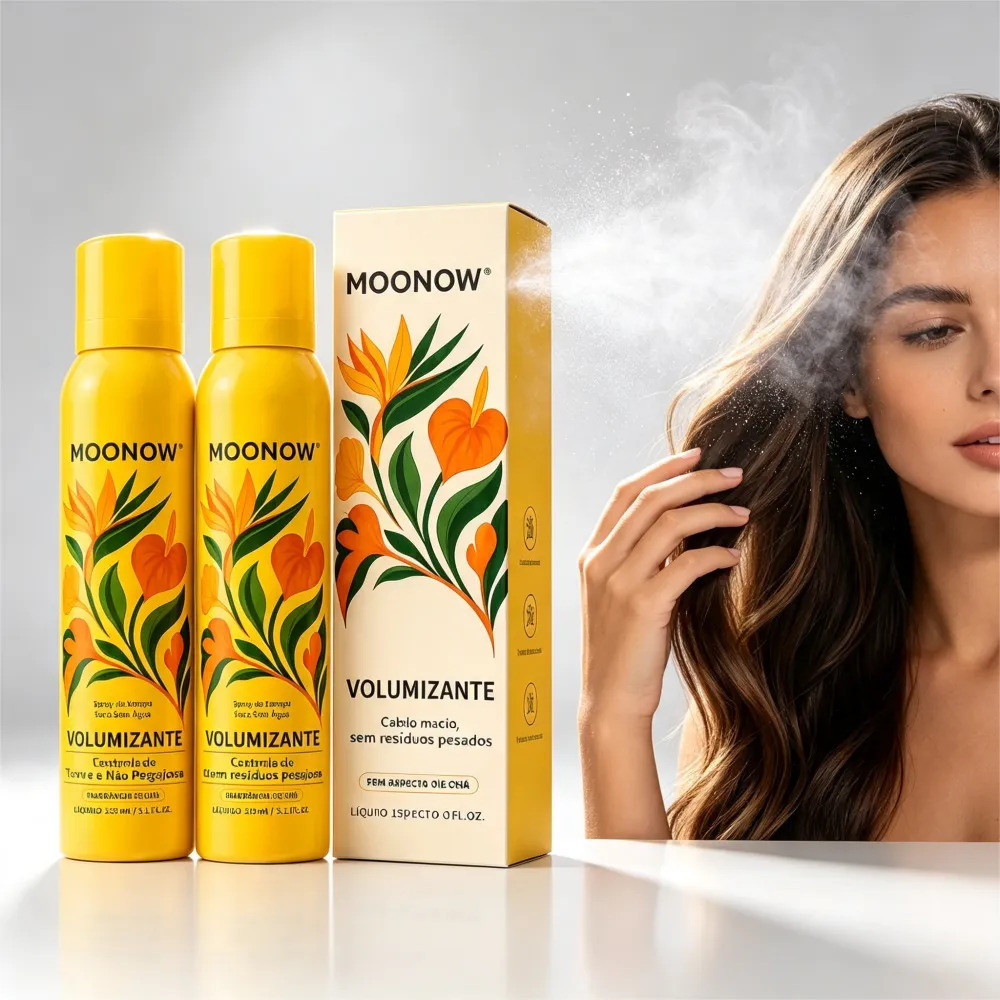 MOONOW Kit 2 Dry Shampoo Spray 150ML- Lightweight Formula, Leave Residue, for All Hair Types