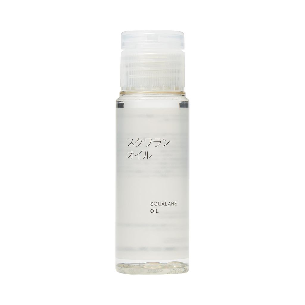 MUJI Pure Squalane Oil Fast Absorbing Penetration Face Body Travel Size Lightweight Non-Greasy Moisturizing from Japan